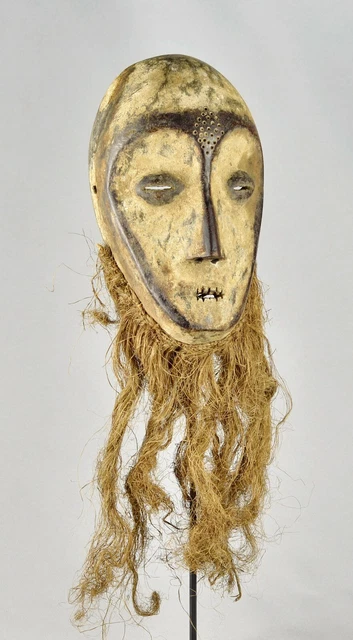 Superb LEGA idimu Mask Bwami Congo DRC African Tribal Art 1602 3