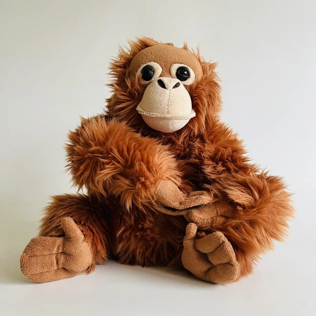 KEEL TOYS MONKEY World Soft Toy Orangutan Monkey Ape Primate Stuffed