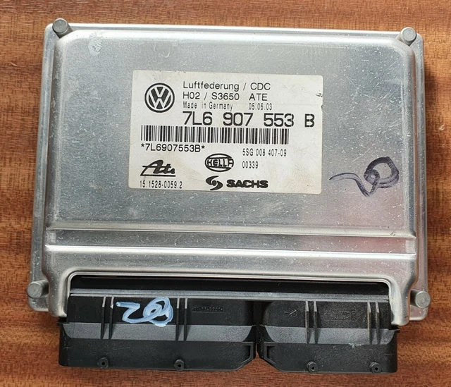 VW VOLKSWAGEN TOUAREG mk1 Suspension Control Unit ECU Luftfederung ...