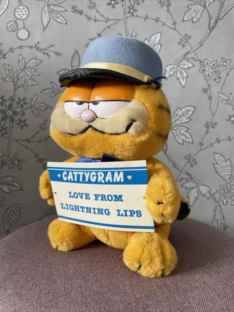 Garfield Dakin Cattgram Plush Collectable Teddy Toy “Love from lightening lips”