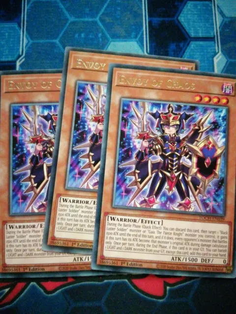Envoy Of Chaos TOCH-EN039 x3 Near Mint 1st Edition Rare YuGiOh