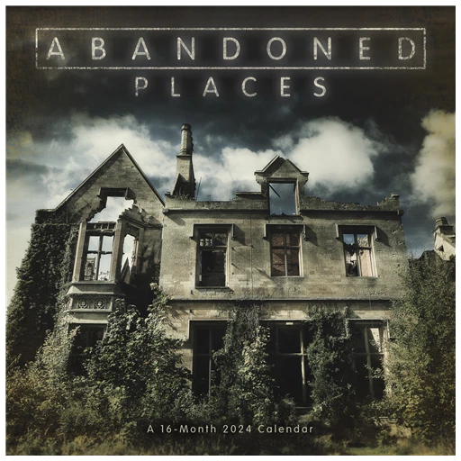 ABANDONED PLACES 2024 Wall Calendar Brand New 243063 14.95 PicClick