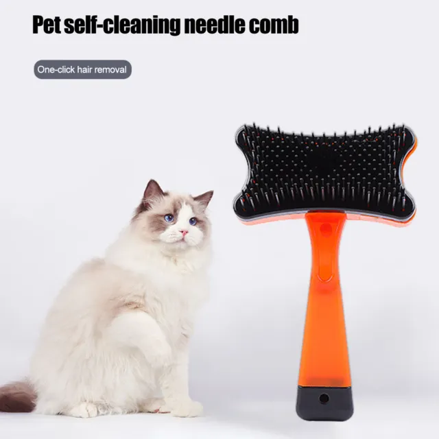 Dog Brush For Shedding Cat Grooming Comb Tools LONG Hair Pet Trimmer