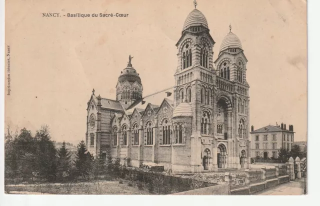 NANCY - Meurthe & Moselle - CPA 54 - l' Eglise Basilique du Sacré Coeur