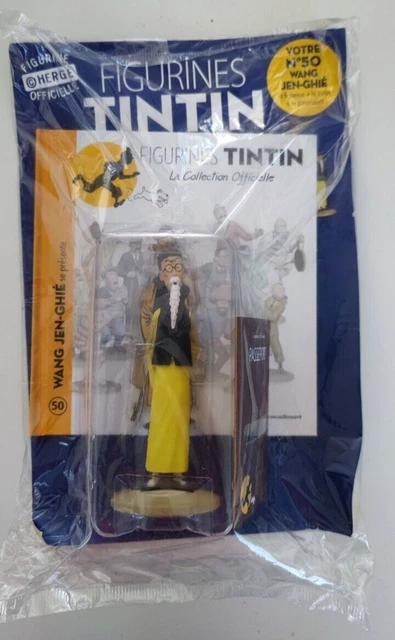 TINTIN Figurine n° 50 WANG JEN GHIE - LE LOTUS BLEU - Neuf