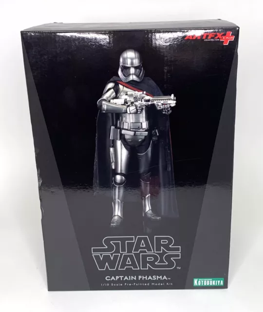 Kotobukiya ArtFx+ Star Wars Captain Phasma 1/10 Scale Statue Collectible Figure