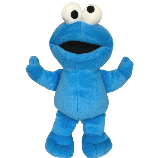 Fisher Price Sesame Street Soft Baby Cookie Monster Stuffed Plush Toy Figure 13"