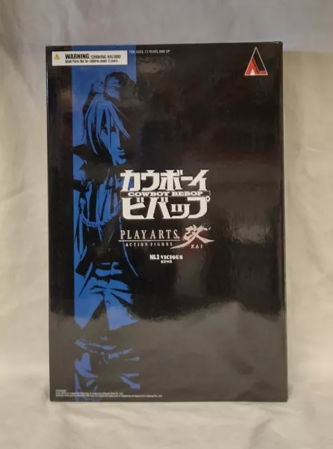 Play Arts Kai COWBOY BEBOP "VICIOUS" No.2 Action Figure  new Sealed