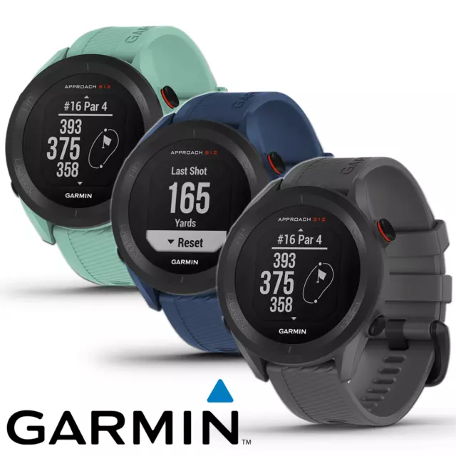 Garmin Approach® S12 Golf Gps Watch  / Preloaded / No Fees / 2024 Model