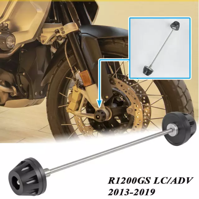 Essieu Avant Frame Axle Slider Crash Protector pour BMW R1200GS R1250GS R1250RT