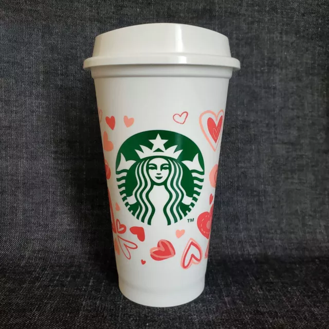 Starbucks Mexico 2022 Reusable Cup Valentines Day