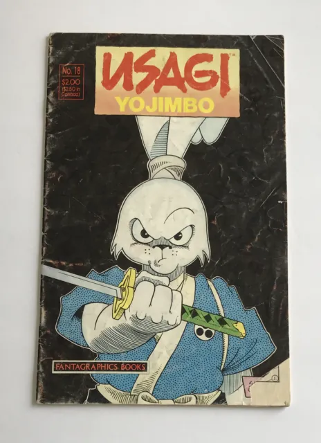 Usagi Yojimbo #18 Fantagraphics Comic Book Stan Sakai 1989