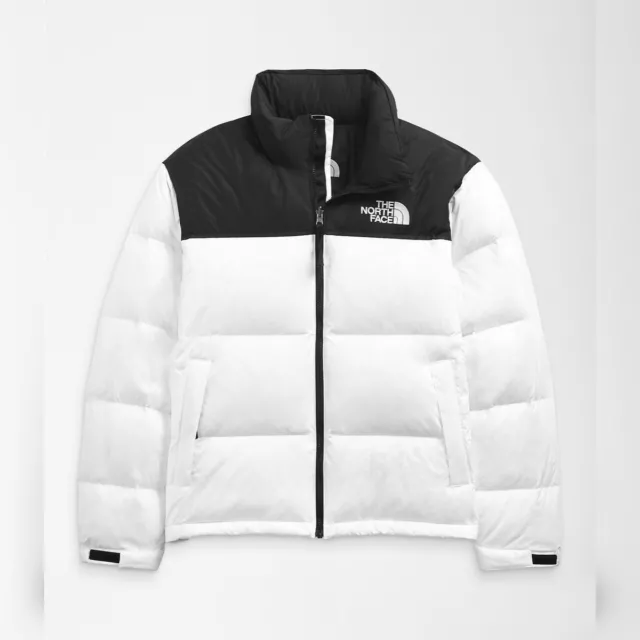 The North Face 1996 Retro Nuptse Puffer Jacket White Mens Size Medium