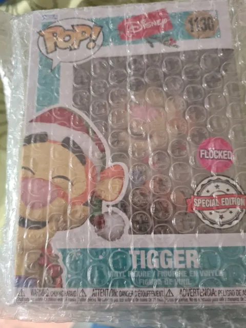 Funko Pop! Figur  Disney Weihnachten - Tigger 1130 Special Edition Flocked