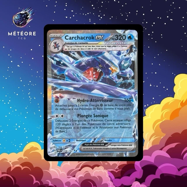 Coffret De 10 Cartes Pokémon Françaises - Pelage-Sablé Ex 108/182 Temps Passé - Série Écarlate Et Violet - 13
