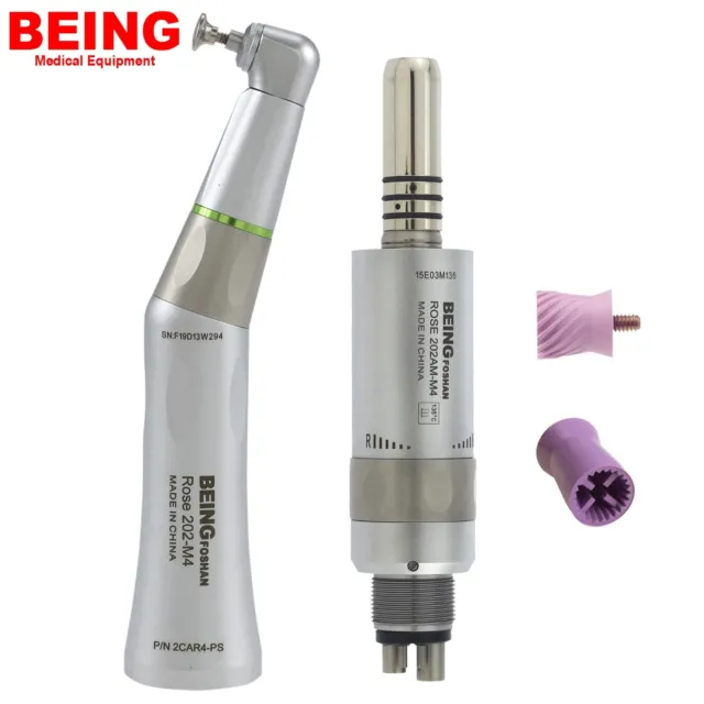 BEING Dental Prophy Handpiece 4:1 Contra Angle Screw-in Prophy Cups KaVo INTRA