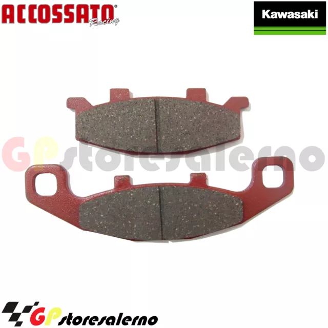 Agpa153Or Pastiglie Organiche Anteriori Accossato Kawasaki 650 Klr 1988