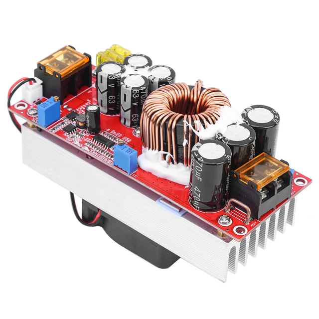 Boost Converter Module DC-DC 10-60V To 12-97V 1500W 30A Step-up Circuit Board