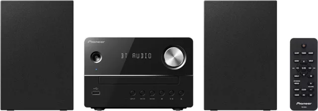 Pioneer X-EM26 Sistema Micro-HIFI CD, MP3/WMA, Radio FM, 2 x 5W, compatto NERO