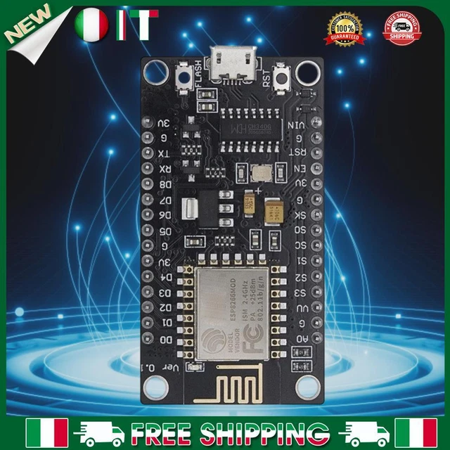 - MODULO WIRELESS ESP8266 NodeMcu Dev Board Modulo seriale open source ...