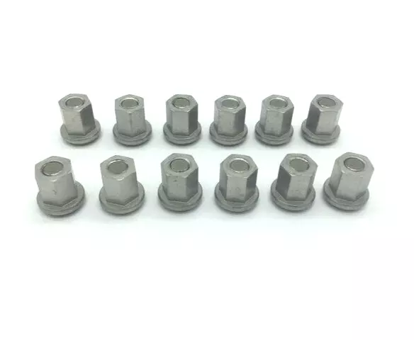 12 Group 31 Battery Stainless Steel Closed Nut for Standard 3/8" Stud Grp31 Grp