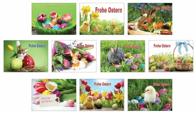 100 Osterpostkarten Set Osterkarten Ostern Postkarten Oster-Postkarten Konvolut