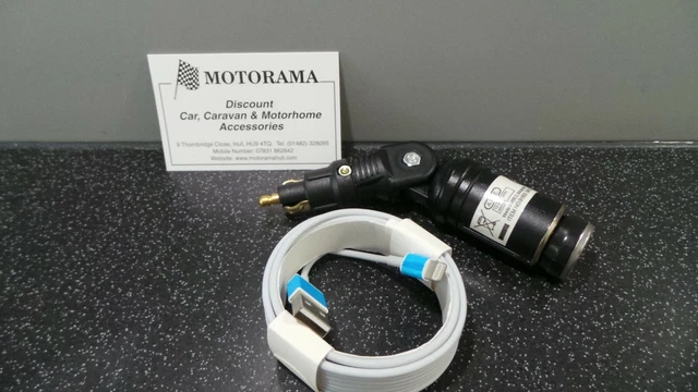 BMW/TRIUMPH MOTORCYCLE 12V Hella Din Cig Plug Socket Adaptor Usb Iphone ...