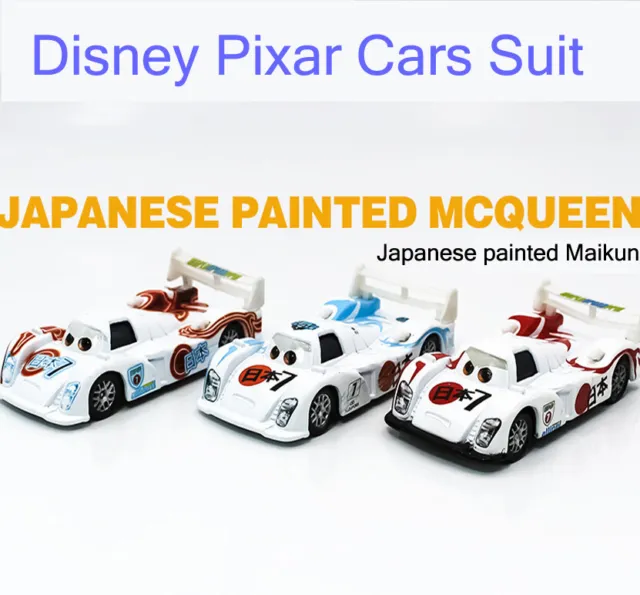 1:55 Boys 1:55 McQueen Diecast Disney Pixar Cars Model Toy Japanese Paintings
