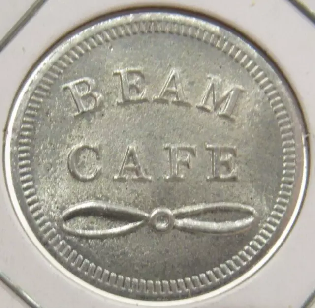 Vintage Beam Club Santa Monica, CA Anillo Restrike Token - California