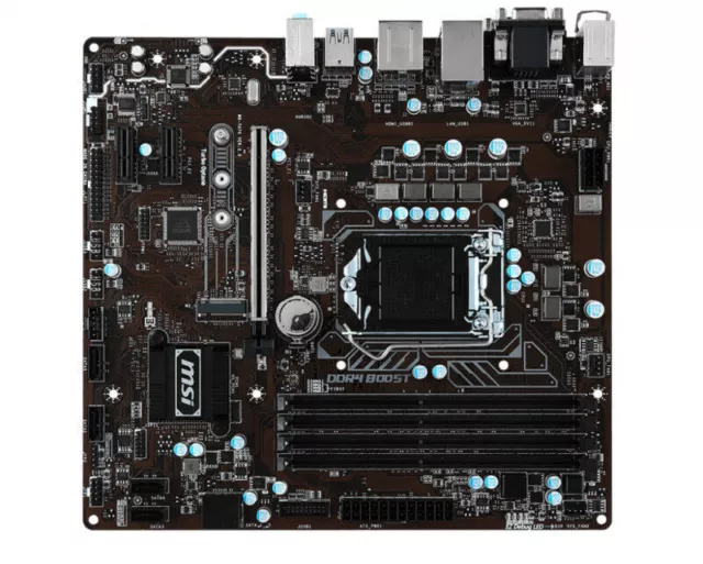 MSI B250M PRO-VDH Motherboard Intel B250 LGA 1151 DDR4 M.2 m-ATX VGA Core HDMI