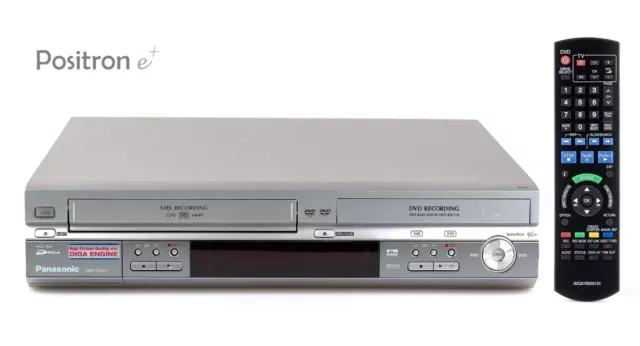 Panasonic DMR-ES30V VHS DVD Recorder / Display dunkel / gewartet 1 Jahr Garantie