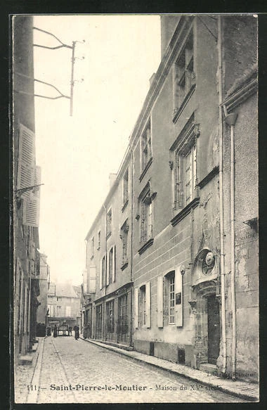 CPA Saint-Pierre-le-Moutier, Maison du XVe siecle