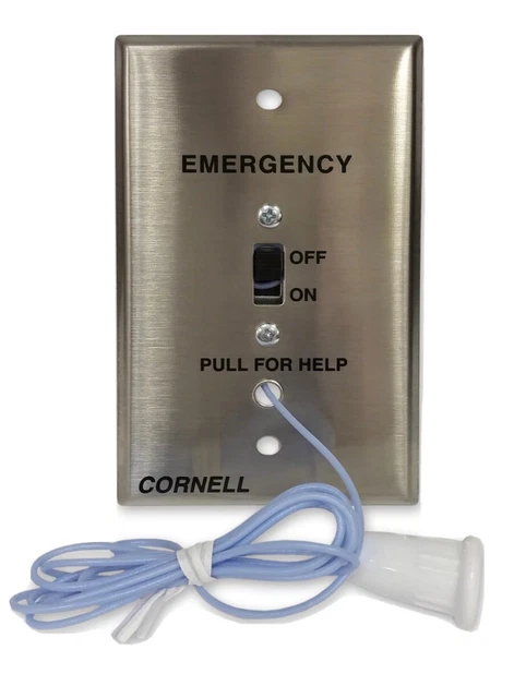 Cornell Bath Emergency Station E-114 Nurse Call Pull String