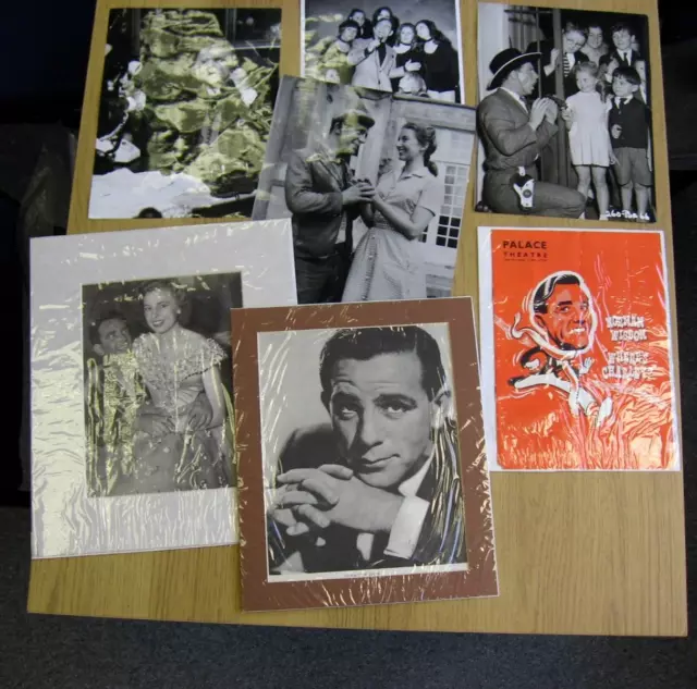 Norman Wisdom memorabilia, programmes, photos