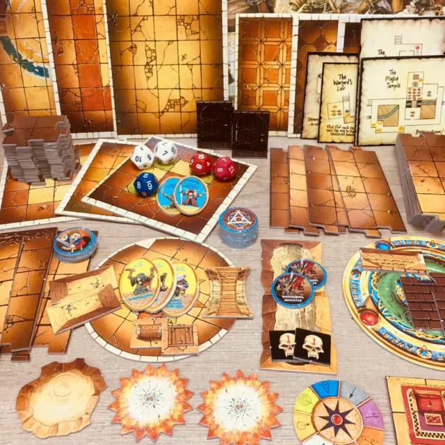 Advanced Heroquest Components Multi Listing Doors Tiles Counters Corridors Etc..