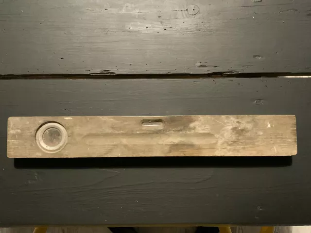 Niveau bois laiton vintage logarex - Bricolage