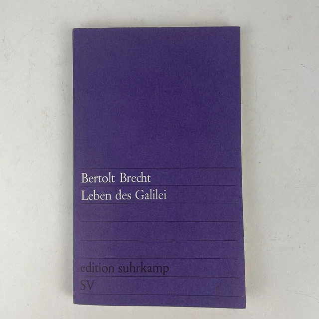 LEBEN DES GALILEI: Schauspiel von Brecht, Bertolt | Buch | Edition