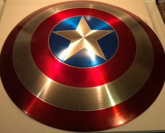 Captain America Shield Avengers Metal Prop Replica - Écran précis - Échelle...