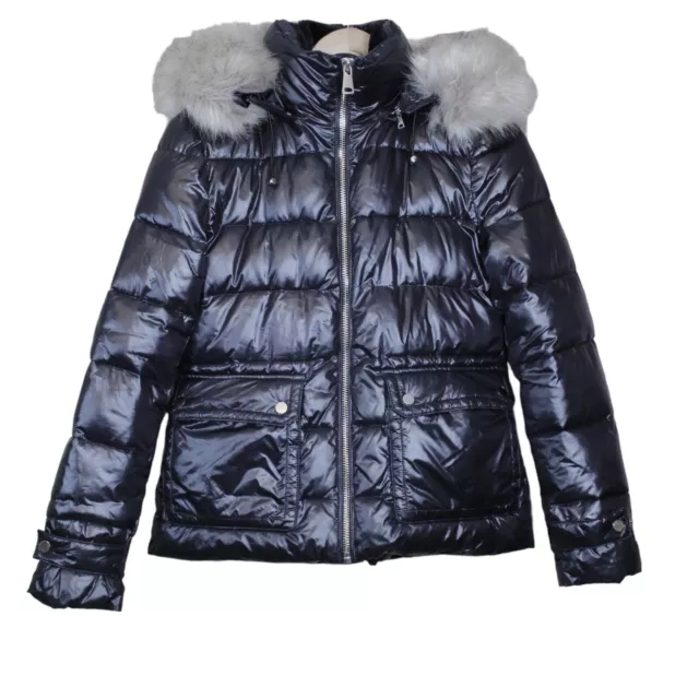 Zara shiny puffer hotsell