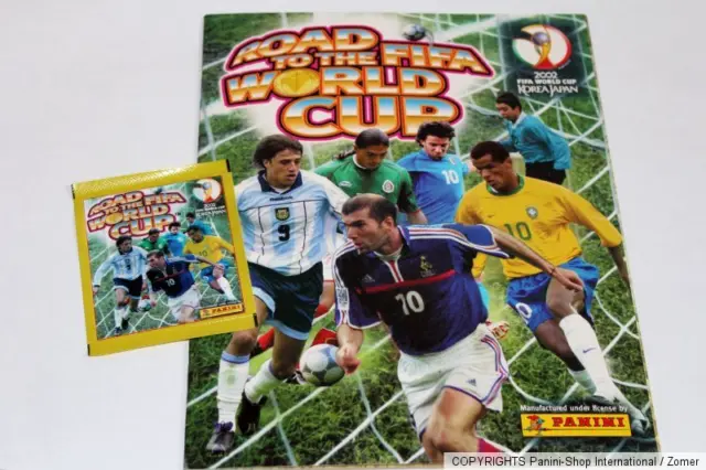 Panini Road To FIFA World Cup 2002 - Album Vide Album Vuoto Vide Vgc