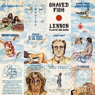 John Lennon Shaved Fish Apple Records Sigillato 180 Gram Disco IN Vinile LP