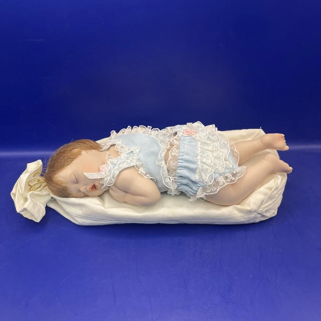 Ashton Drake Mini  “Good As Gold” Porcelain Doll Vintage 1997 Titus Tomescu