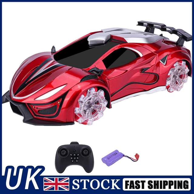 Remote Control Spray Racing Car RC RACING STUNT Car Spray Effect 2.4GHz Remote Control Vehicle Toy (Red ...