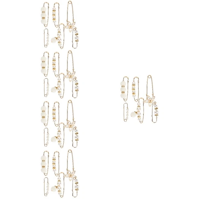 Broche Fleur En épingle à Nourrice Pour Femme | Accessoire Décoratif Pour Chemise, Décolleté, écharpe - Élégant Et Brillant