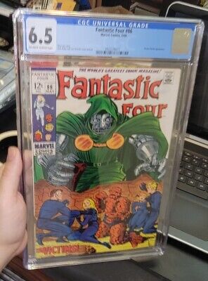 Fantastic Four #86 CGC 6.5 DOCTOR DOOM APPEARANCE *CLASSIC STAN LEE & KIRBY 1969