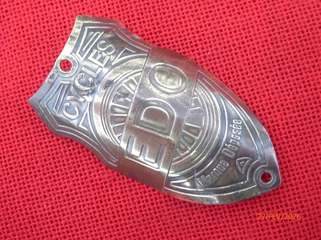 ANCIENNE PLAQUE de Vélo Cycles moto WILFORT EUR 12,00 - PicClick FR