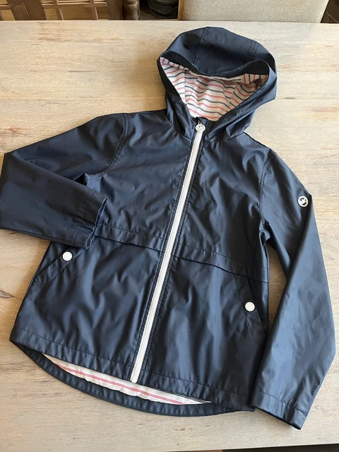 MICHAEL KORS KIDS Girls Hooded Raincoat Jacket Navy Blue size 6 years 7.00 PicClick UK