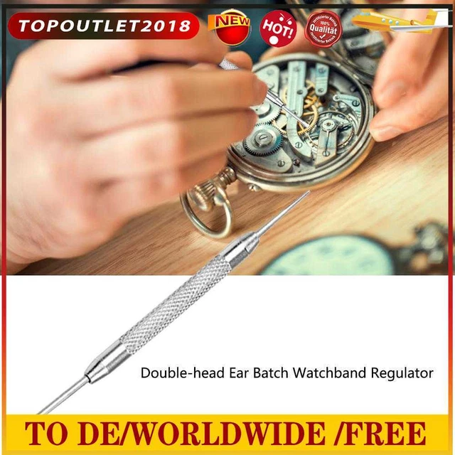 Watch Watchmaker Repair Tools Multifunctional Metal Silver Bracelet Watch Band O