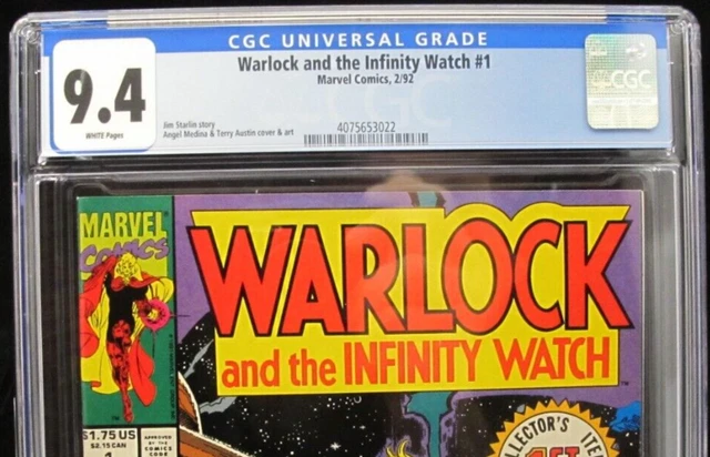 Warlock And The Infinity Watch #1 CGC 9.4 Marvel 1st Issue 2