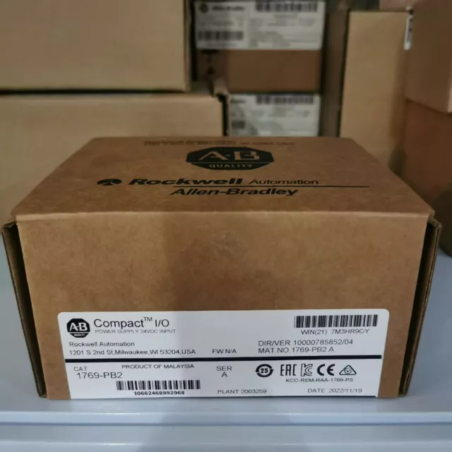 NEW Allen Bradley 1769-PB2 SER A CompactLogix DC 2A/0.8A Power Supply 1769PB2